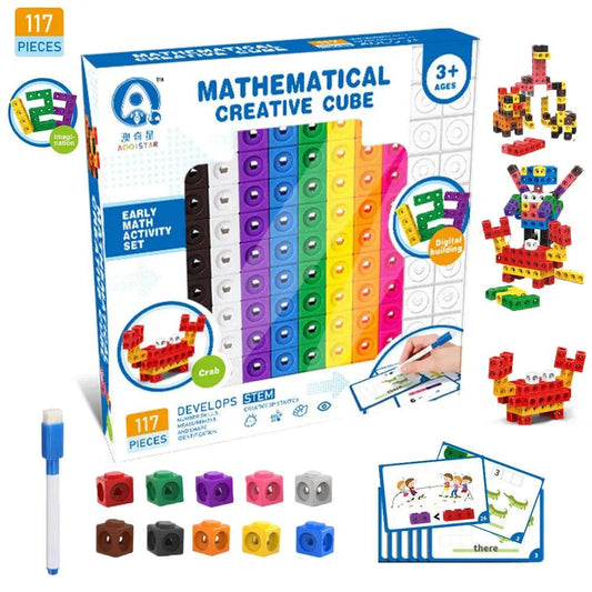  Educational Puzzle Building Blocks Set Arithmetic CE -  ToylandEU™