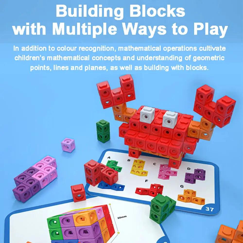  Educational Puzzle Building Blocks Set Arithmetic CE -  ToylandEU™