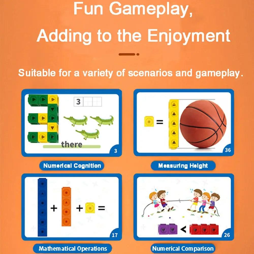  Educational Puzzle Building Blocks Set Arithmetic CE -  ToylandEU™