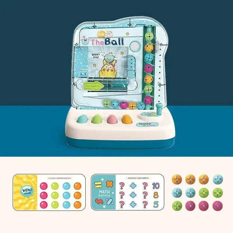 Educational Puzzle Rolling Ball Track Toy For Engaging Family Play - ToylandEU