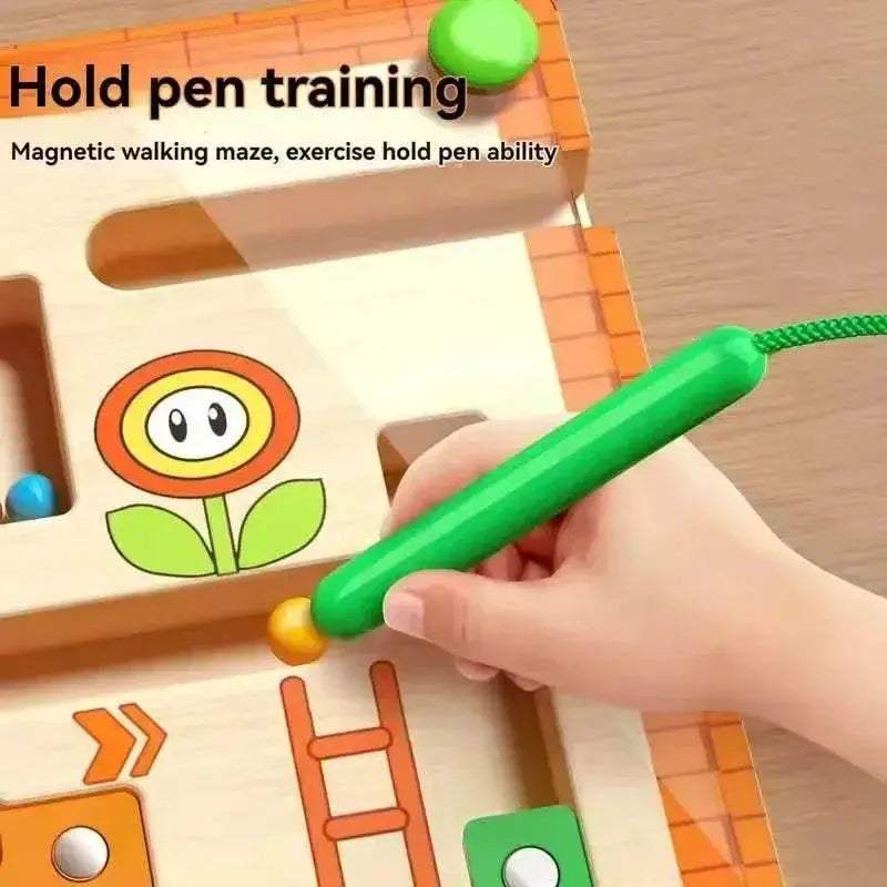  Fun Magnetic Maze Ball Puzzle Toy 3 6 Toyland EU -  ToylandEU™