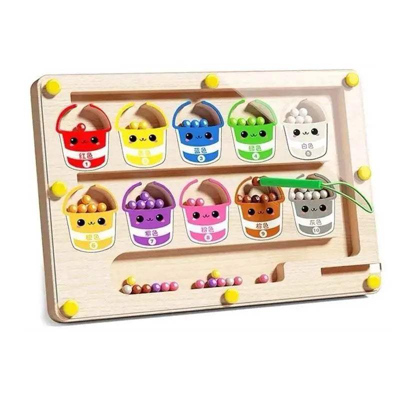  Fun Magnetic Maze Ball Puzzle Toy 3 6 Toyland EU -  ToylandEU™
