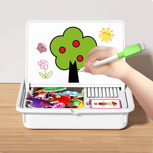 Educational Puzzles Magnetic Face Dress Up For Toddlers - ToylandEU