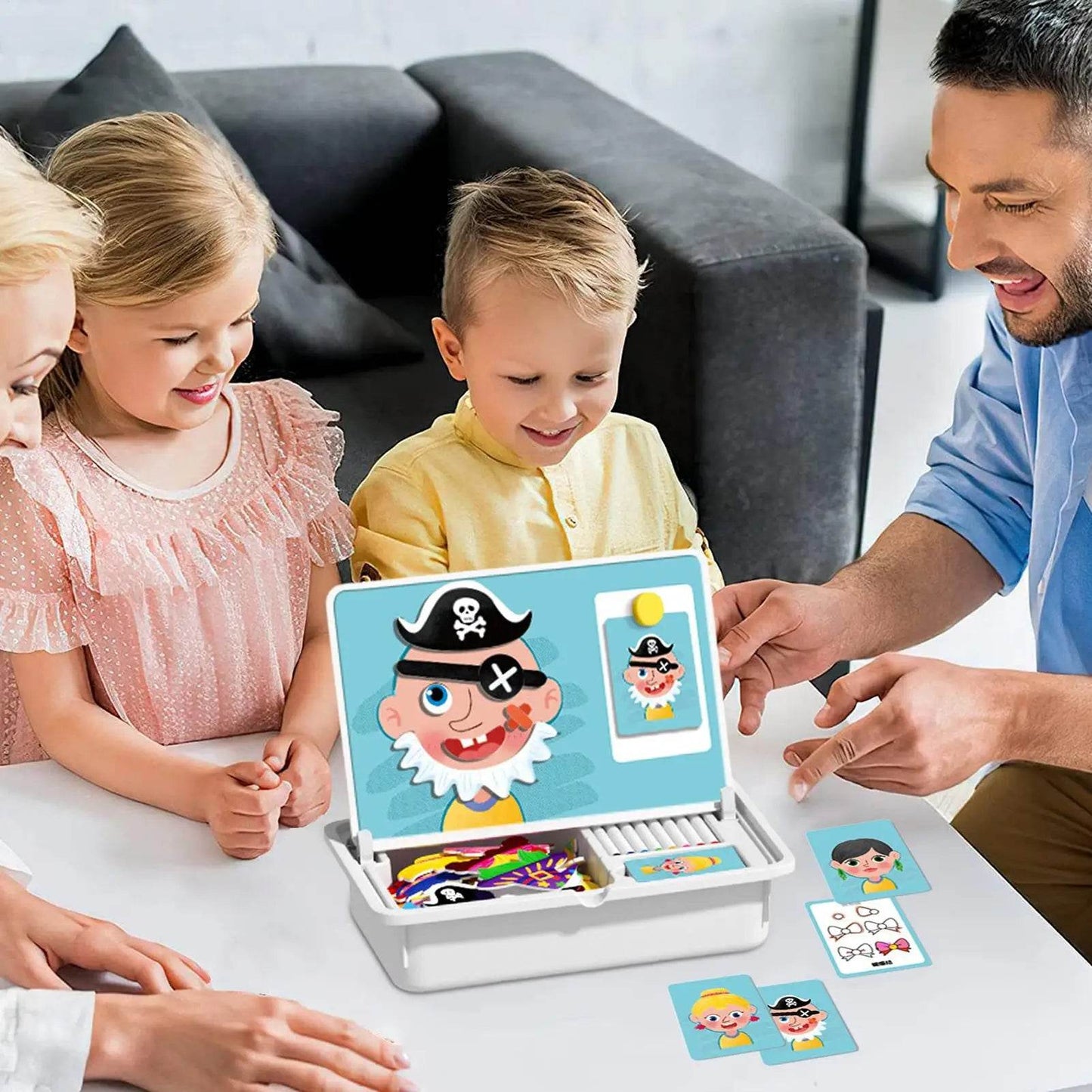 Educational Puzzles Magnetic Face Dress Up For Toddlers - ToylandEU
