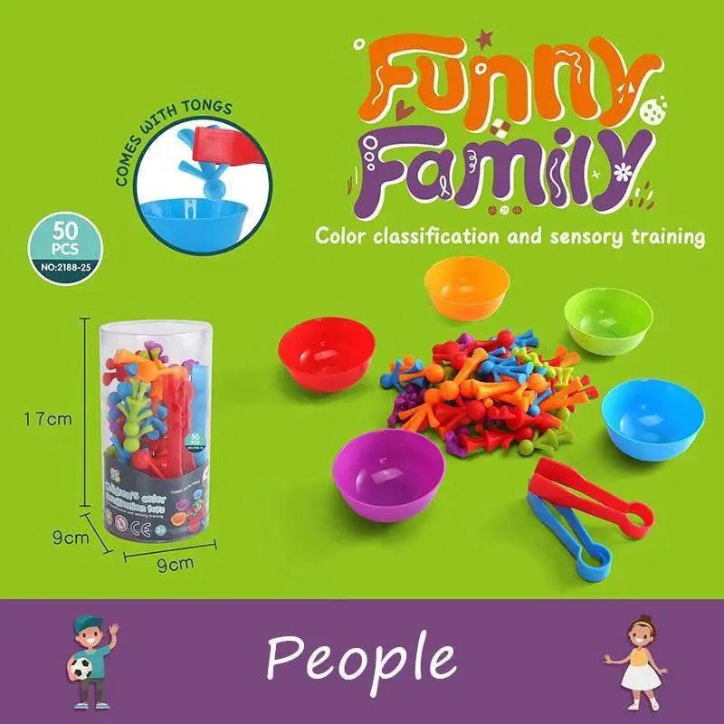  Educational Rainbow Counting Bear and Dinosaur Matching Game Toy -  -  ToylandEU™