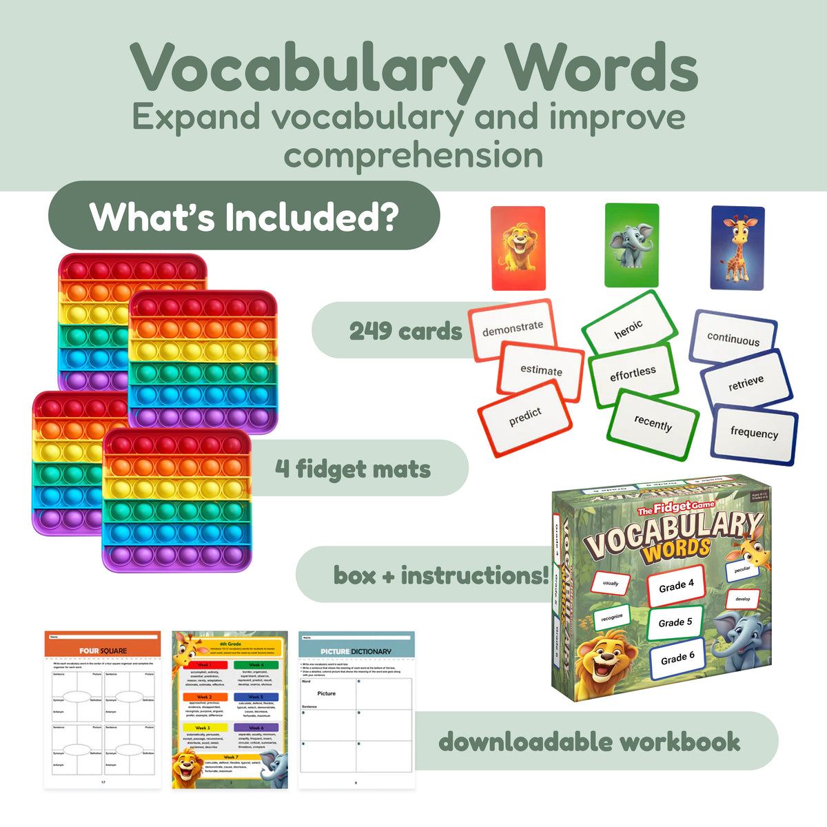 Educational Reading Kit | Phonics Practice | Toylandeu™