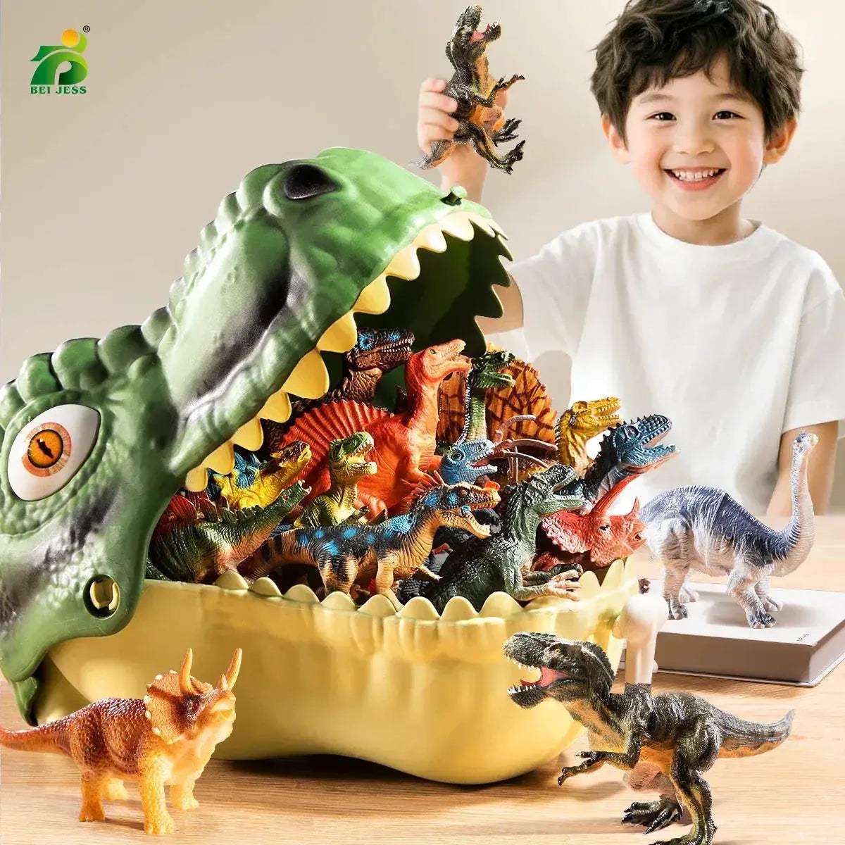 Educational Realistic Dinosaur Toy Tyrannosaurus Figure for Kids - ToylandEU