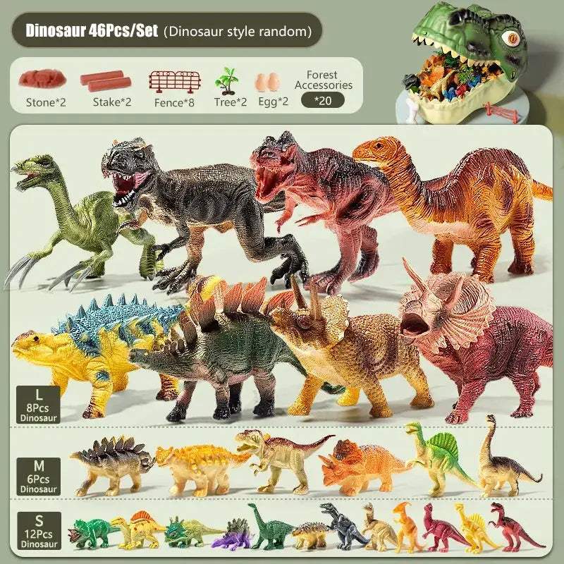 Educational Realistic Dinosaur Toy Tyrannosaurus Figure for Kids - ToylandEU