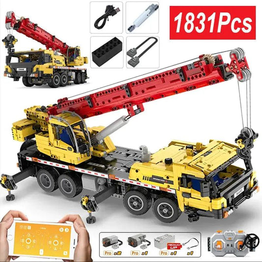  Educational Remote Control Crane Building Kit Lego -  ToylandEU™