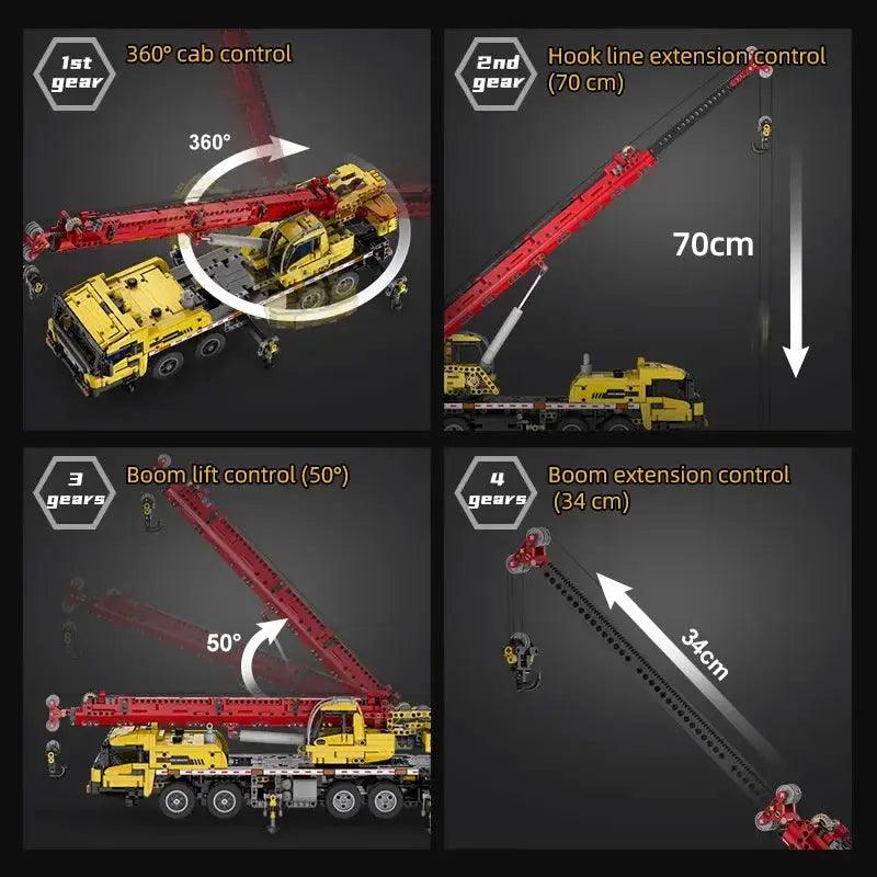  Educational Remote Control Crane Building Kit Lego -  ToylandEU™