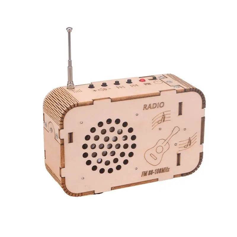 Educational STEM DIY Radio Model Kit Handmade For Kids - ToylandEU