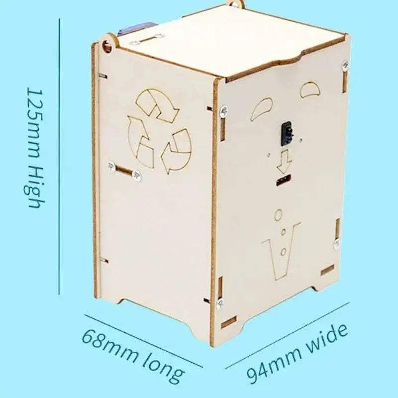 Educational STEM Kit For Kids Automatic Dustbin Home School - ToylandEU