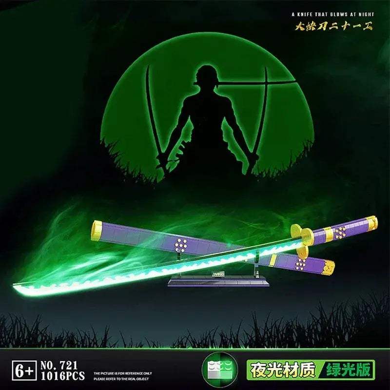 Educational Samurai Sword Building Blocks Kit For Anime Fans - ToylandEU