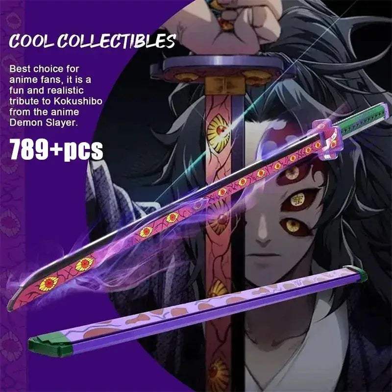 Educational Samurai Sword Building Blocks Kit For Anime Fans - ToylandEU