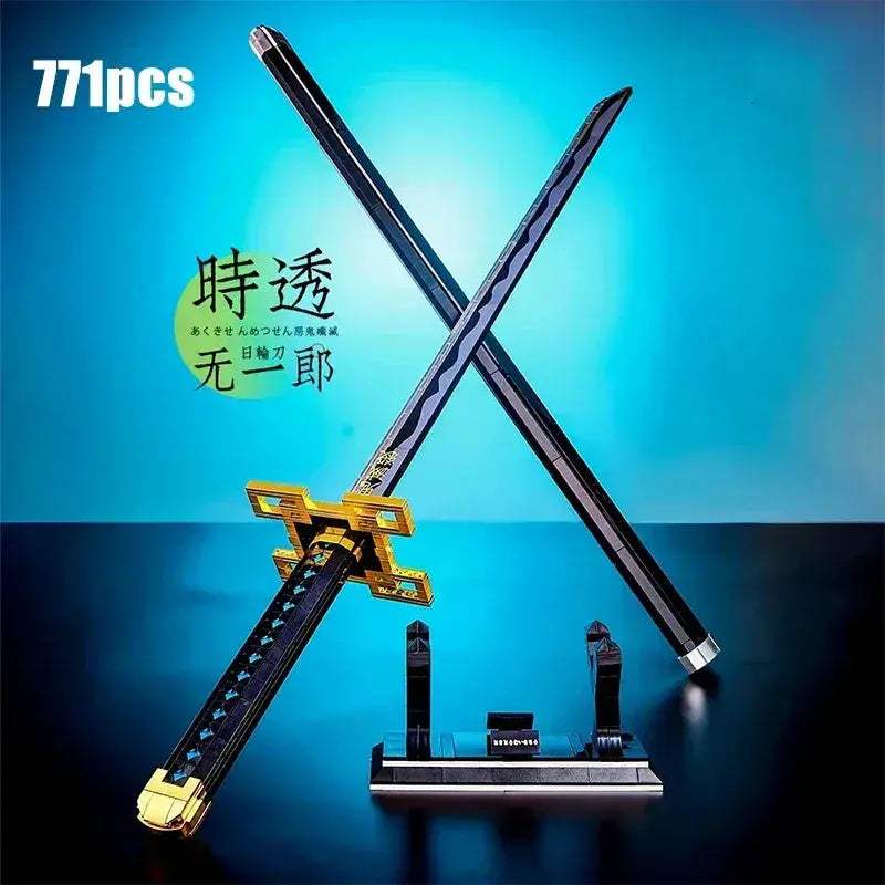 Educational Samurai Sword Building Blocks Kit For Anime Fans - ToylandEU
