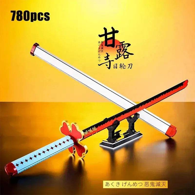 Educational Samurai Sword Building Blocks Kit For Anime Fans - ToylandEU