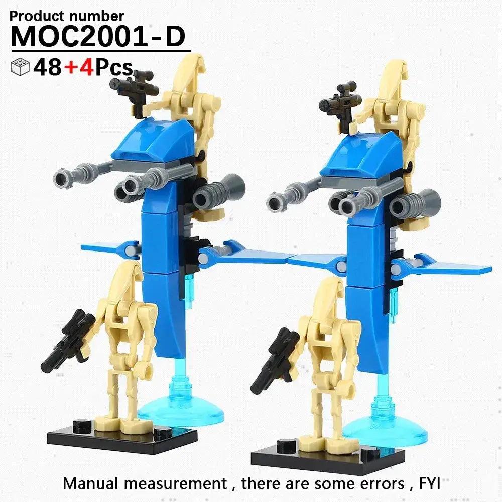  Educational SciFi Building Blocks Model Kit Aerocraft -  ToylandEU™