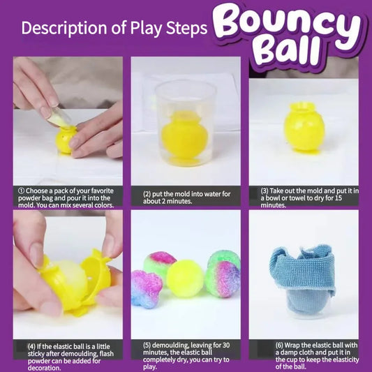 Educational Science Experiment Kit With Gross Slime And Bouncy Ball For Kids Ages 8 And Up - ToylandEU