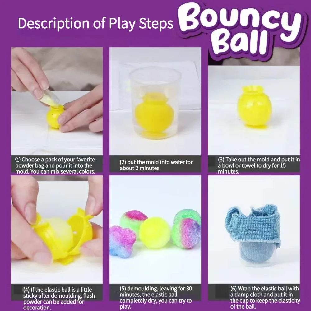 Educational Science Experiment Kit With Slime Mixing And Bouncy Ball For Kids Aged 3 To 12 - ToylandEU