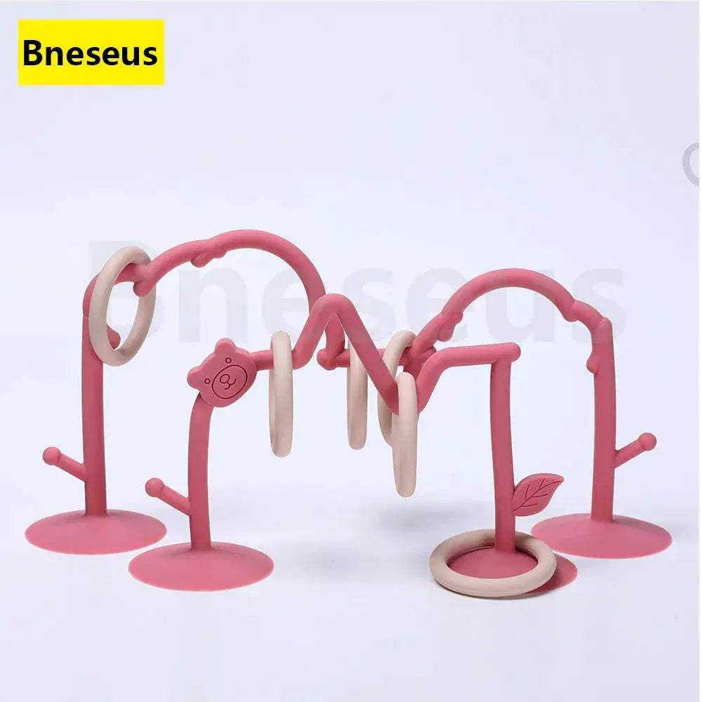 Educational Silicone Baby Teething Toy Montessori Track Maze Bead Chain - ToylandEU