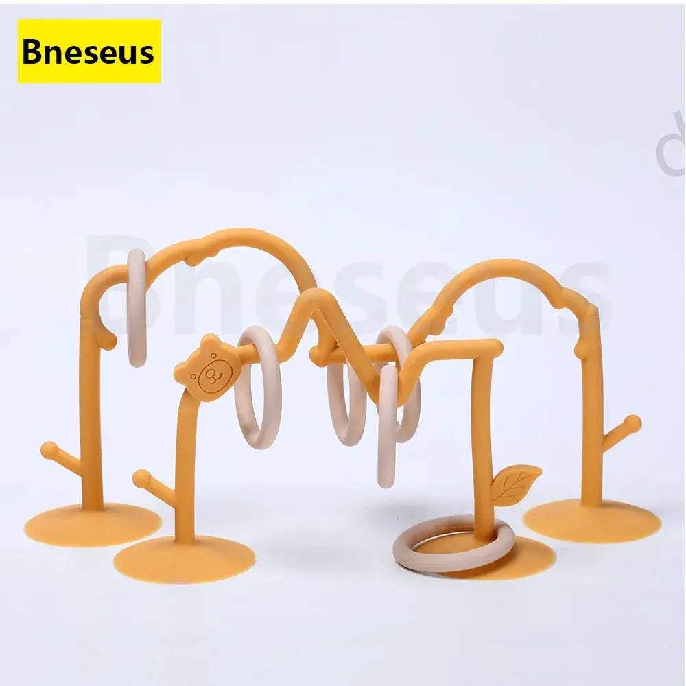 Educational Silicone Baby Teething Toy Montessori Track Maze Bead Chain - ToylandEU