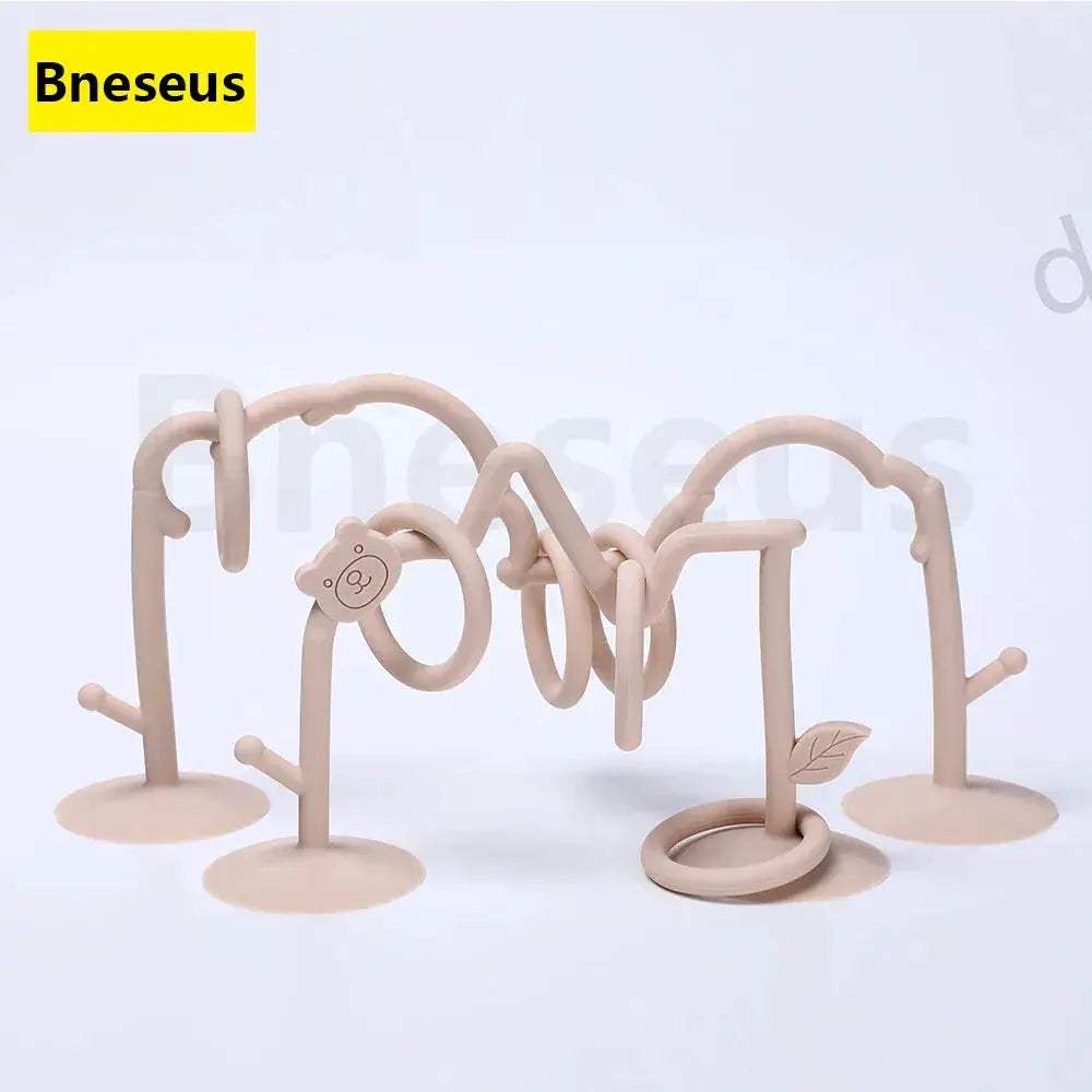 Educational Silicone Baby Teething Toy Montessori Track Maze Bead Chain - ToylandEU