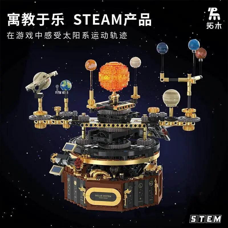  Educational Solar System Blocks 2In1 Toyland EU -  ToylandEU™