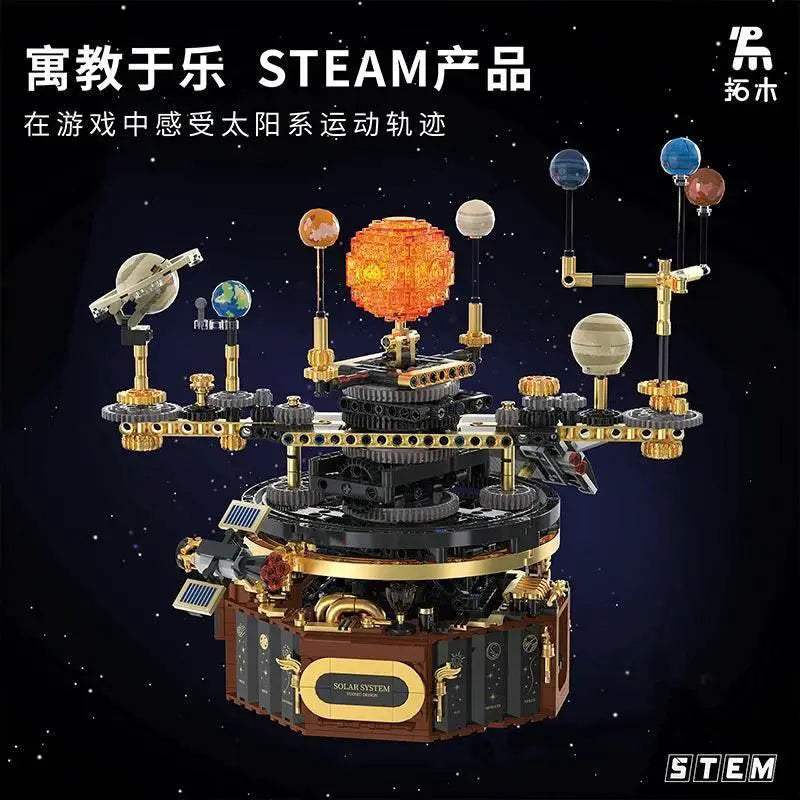  Educational Solar System Blocks 2In1 Toyland EU -  ToylandEU™
