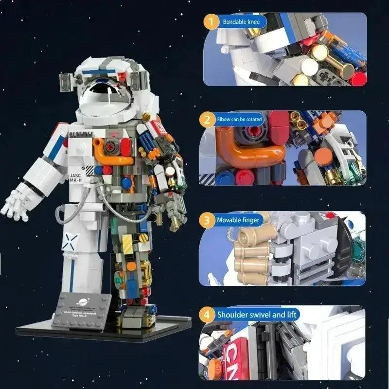  Educational Space Building Blocks Lego Compatible STEM -  ToylandEU™