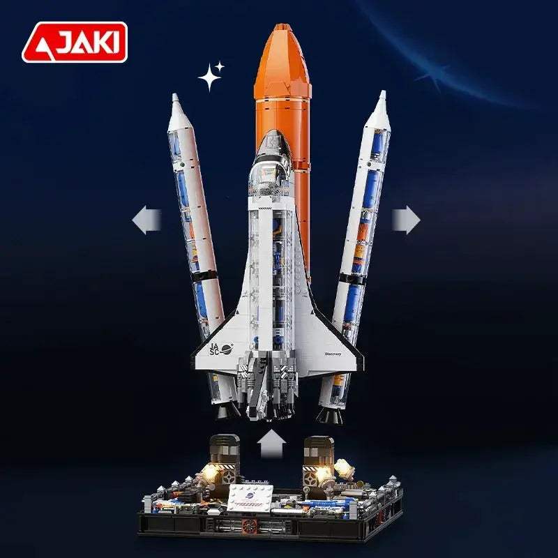 Educational Space Rocket Building Blocks for Adults and Kids - ToylandEU