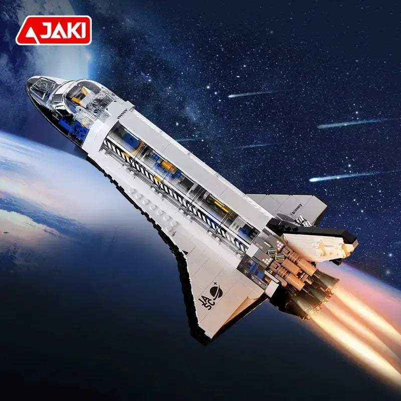 Educational Space Rocket Building Blocks for Adults and Kids - ToylandEU