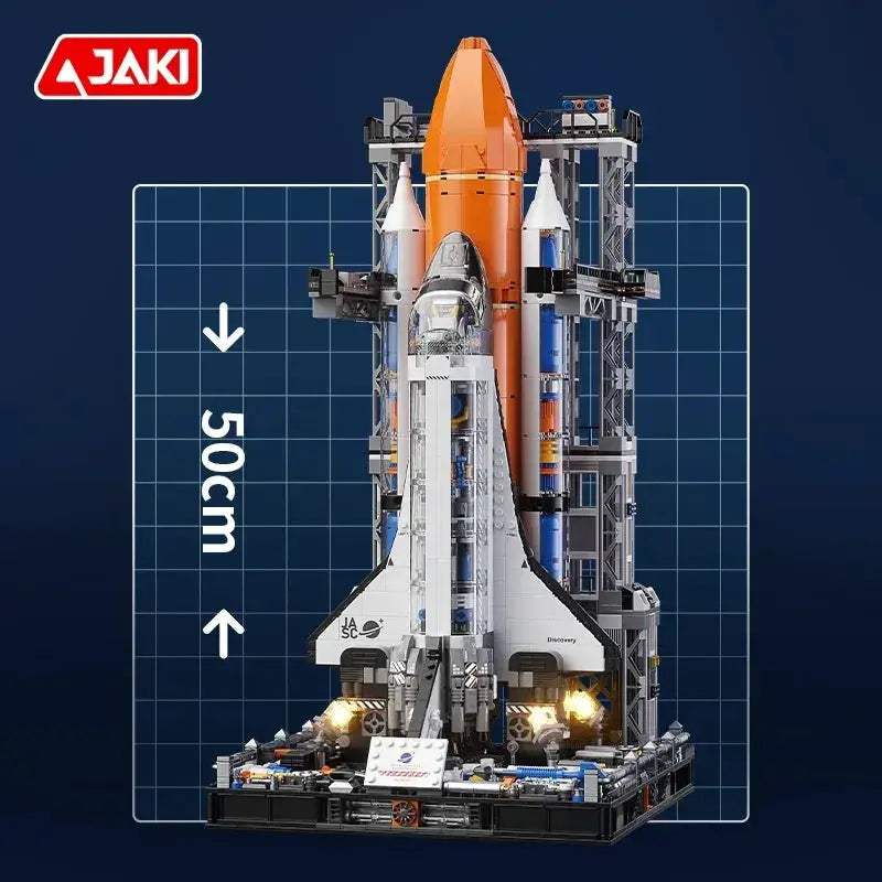Educational Space Rocket Building Blocks for Adults and Kids - ToylandEU