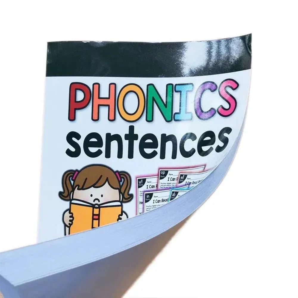  113 P English Phonics Sentence Practice Book I Can Read Exercise Book for Kids Learning English Educational Toy Kid Game -  ToylandEU™