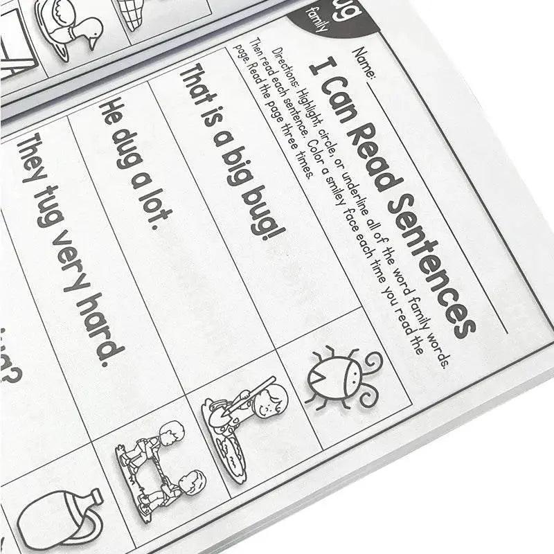  113 P English Phonics Sentence Practice Book I Can Read Exercise Book for Kids Learning English Educational Toy Kid Game -  ToylandEU™