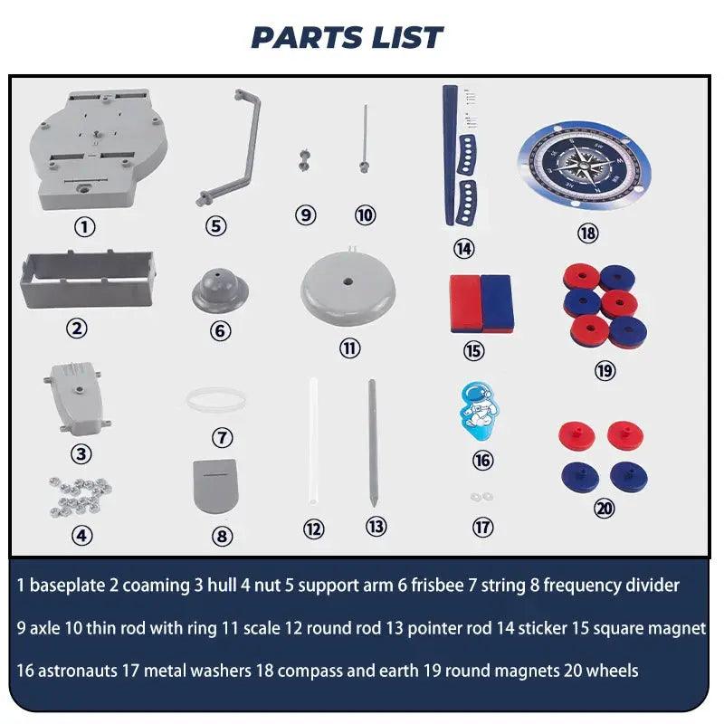  12 In 1 Magnetic Science Kit For Kids Educational Fun -  ToylandEU™