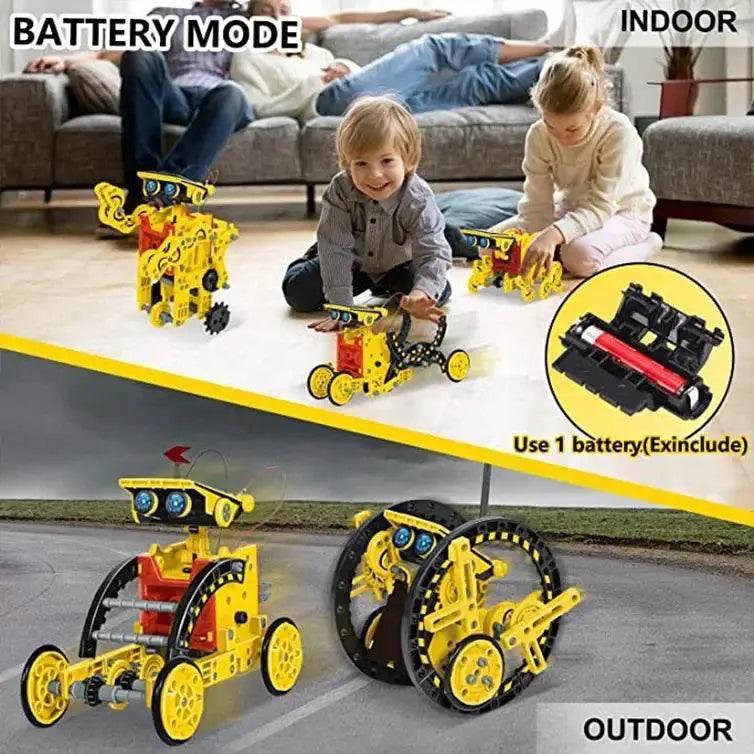  12 in 1 Science Experiment Solar Robot Toy DIY Building Powered Learning Tool for Kids -  ToylandEU™