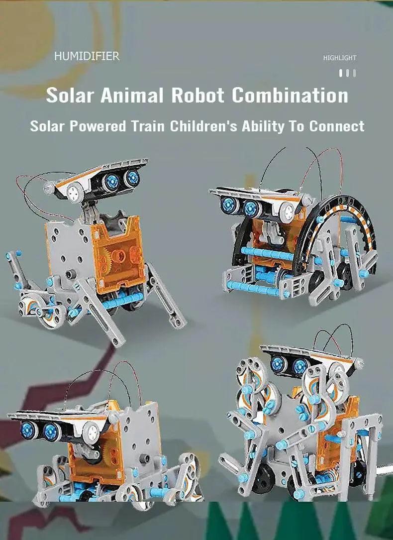  12 in 1 Science Experiment Solar Robot Toy DIY Building Powered Learning Tool for Kids -  ToylandEU™