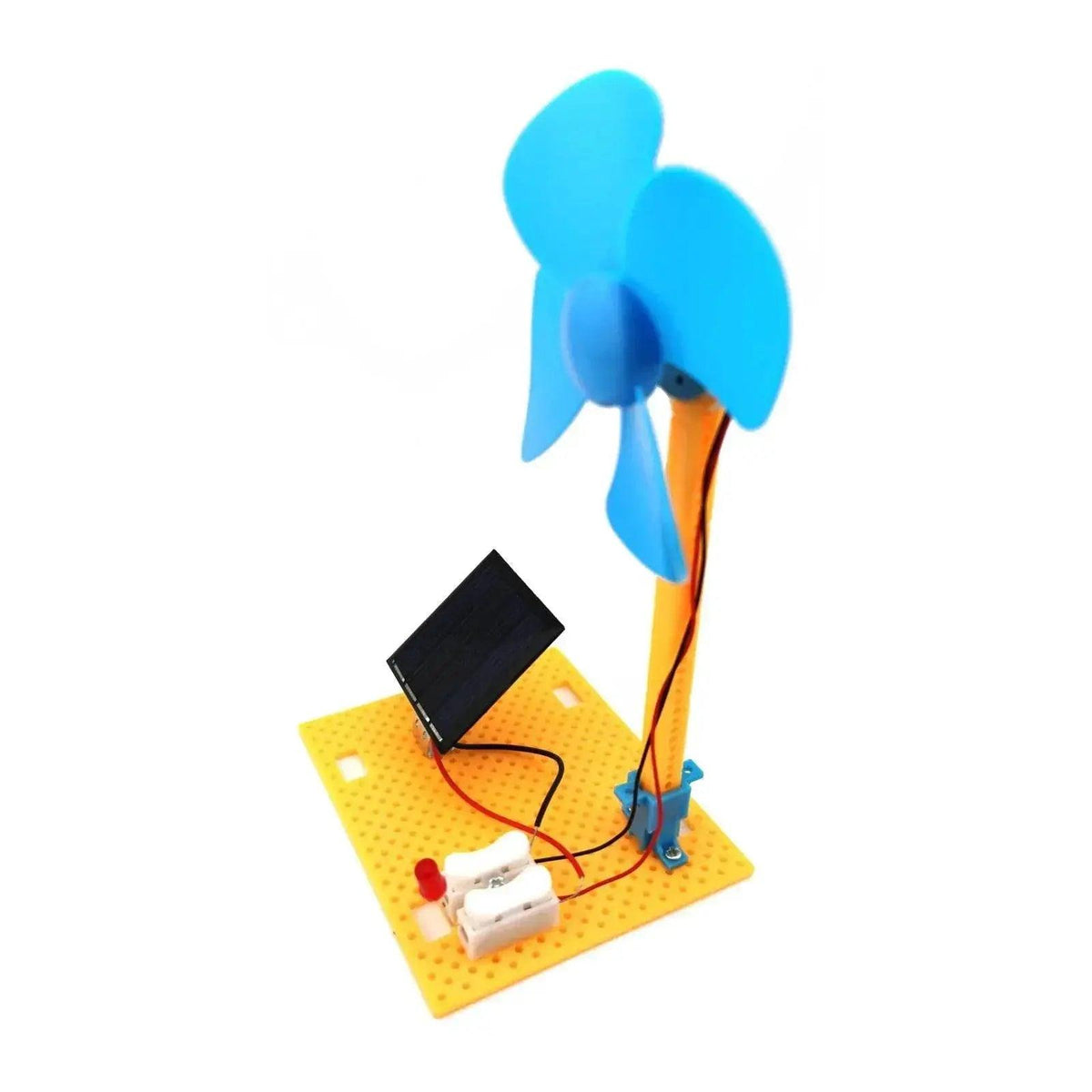 2 in 1 Solar and Wind Energy Powered Fan Model DIY Kit for Children Education Gift -  ToylandEU™