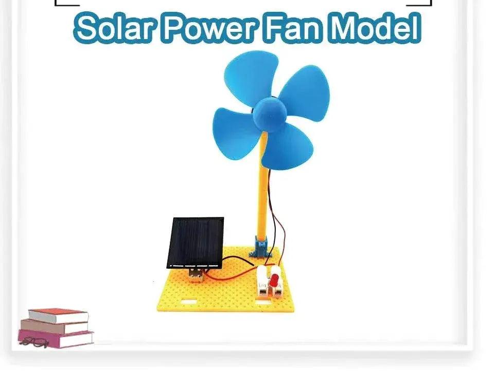  2 in 1 Solar and Wind Energy Powered Fan Model DIY Kit for Children Education Gift -  ToylandEU™