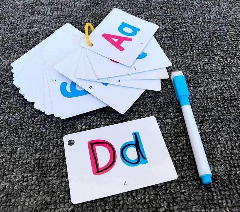  27 First Words Flashcards Alphabets ABC Animal Cards with 1 Pen for Early Learners Kids Gifts -  ToylandEU™