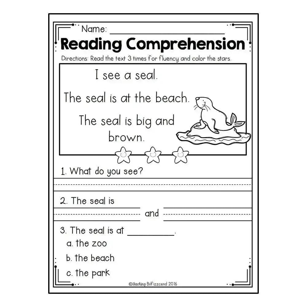  4books/set Phonics Reading Comprehension Passages Practice Phonics Skill Learning Classroom for Kid -  ToylandEU™