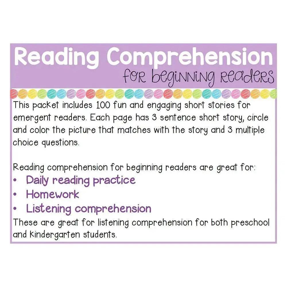  4books/set Phonics Reading Comprehension Passages Practice Phonics Skill Learning Classroom for Kid -  ToylandEU™