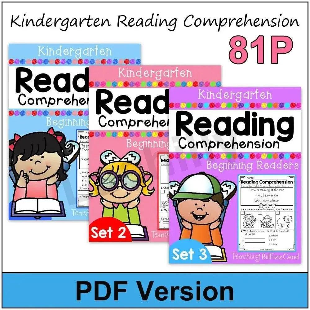  4books/set Phonics Reading Comprehension Passages Practice Phonics Skill Learning Classroom for Kid -  ToylandEU™