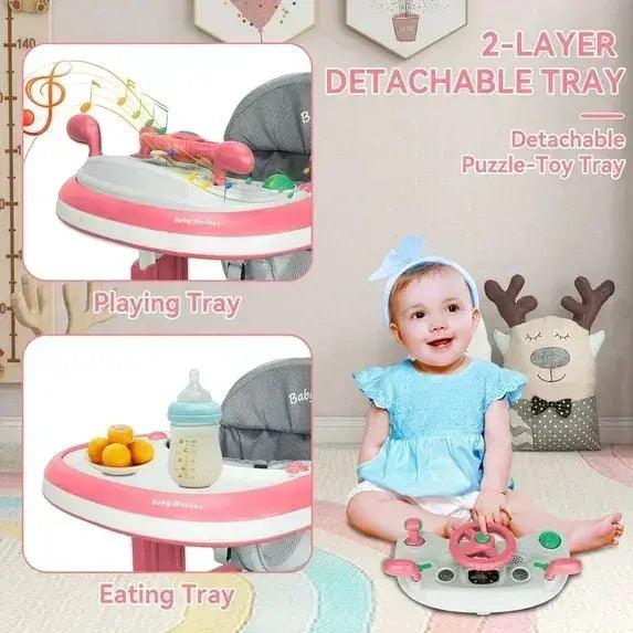  5 In 1 Infant Walker Anti Roll Over Educational Toy -  ToylandEU™