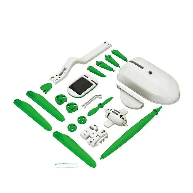  6-In-1 Solar Power Robot Kit Assembling Ship Fan Windmill Car Toys Educational Gadgets -  ToylandEU™