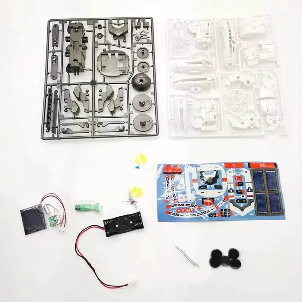  Creative 6 In 1 Solar Robot Car Space Ship Toys Technology Science Kits Solaire Energy Technological Gadgets Scientific Toy Boys -  ToylandEU™