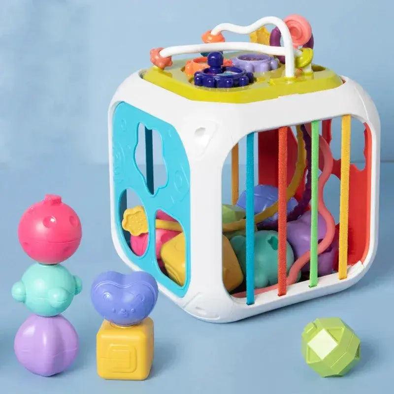  Montessori 7 In 1 Baby Toys Educational Shape Sorter -  ToylandEU™