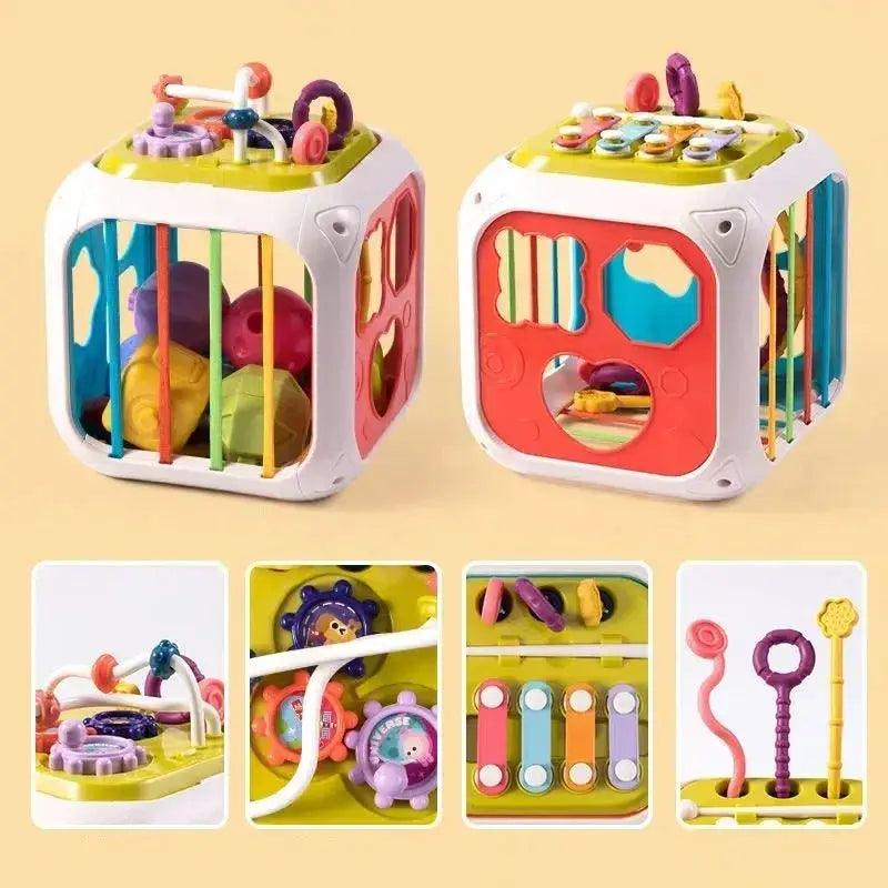  Montessori 7 In 1 Baby Toys Educational Shape Sorter -  ToylandEU™