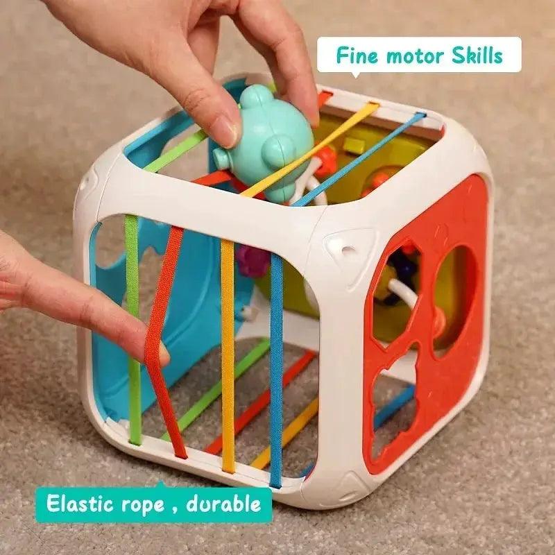  Montessori 7 In 1 Baby Toys Educational Shape Sorter -  ToylandEU™