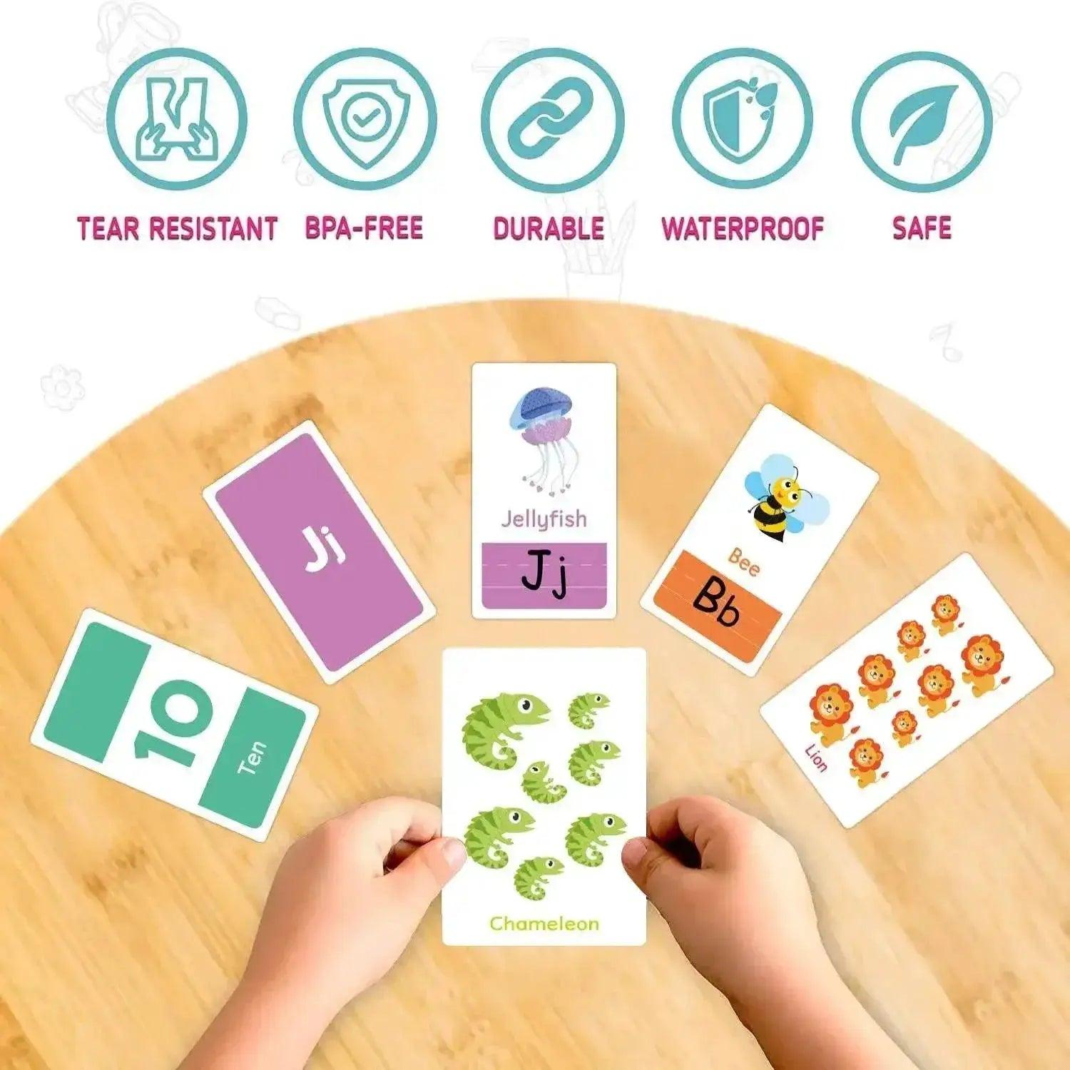  ABC Montessori Alphabet Flashcards 58-Piece Set -  ToylandEU™